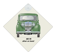 MG YA 1947-51 Car Window Hanging Sign